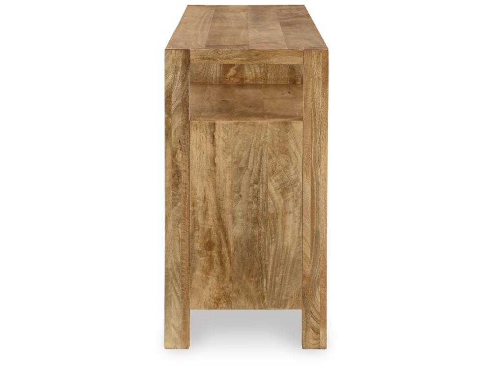 Signature Design by Ashley - Hudwick Accent Cabinet in Natural Brown - A4000672 veiw 4