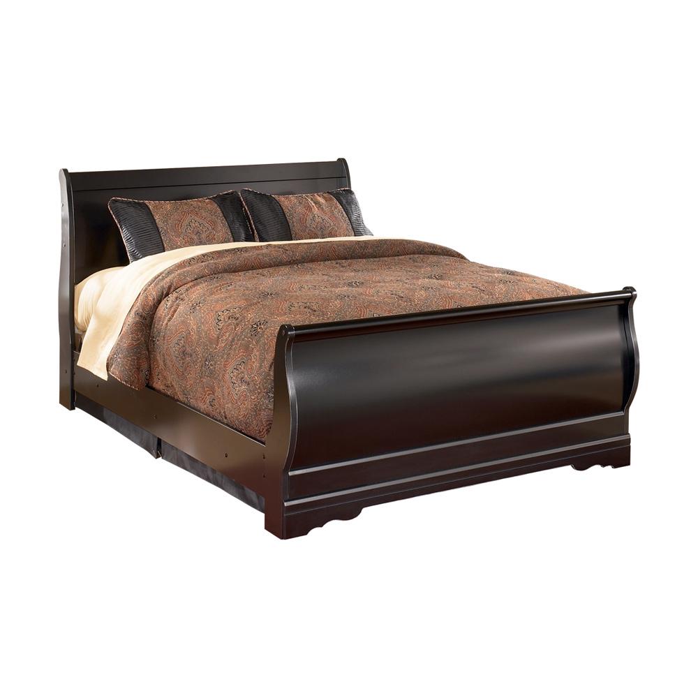 Signature Design by Ashley - Huey Vineyard Full Sleigh Bed in Black veiw 1