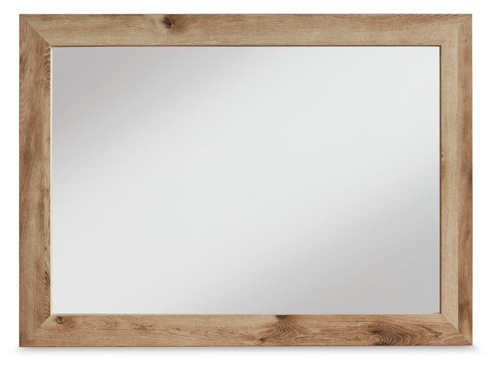 Signature Design by Ashley - Hyanna Bedroom Mirror in Tan - B1050-36 veiw 1