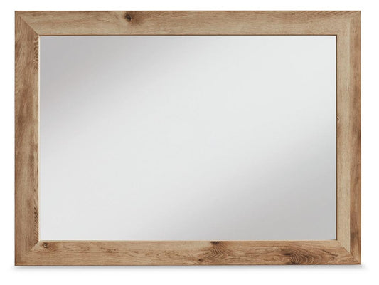 Signature Design by Ashley - Hyanna Bedroom Mirror in Tan - B1050-36 veiw 1