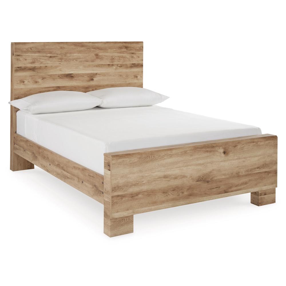 Signature Design by Ashley - Hyanna Full Panel Bed in Tan veiw 1