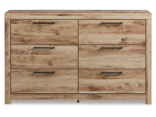 Signature Design by Ashley - Hyanna Six Drawer Dresser in Tan - B1050-31 veiw 1