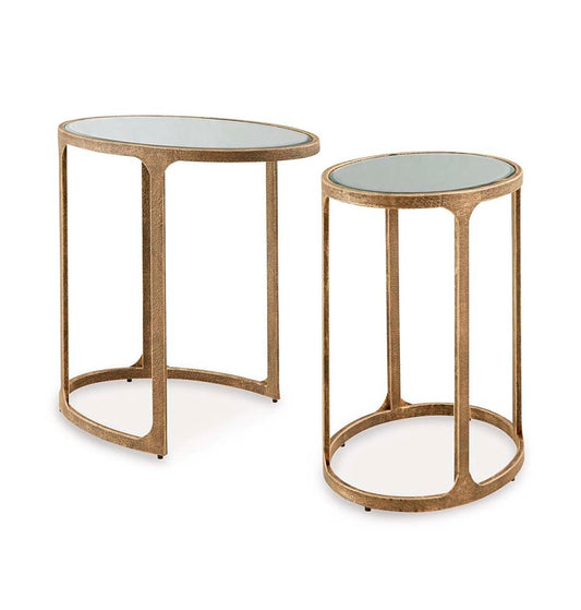 Signature Design by Ashley - Irmaleigh Accent Table Set (Set of 2) in Antique Black - A4000624 veiw 1