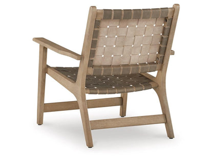 Signature Design by Ashley - Jameset Accent Chair in Taupe - A3000673 veiw 3