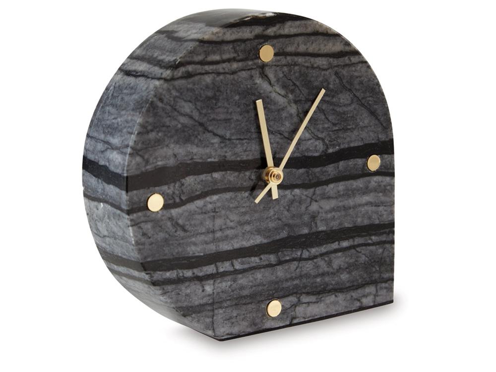 Signature Design by Ashley - Janmour Table Clock (Set of 2) in Black - A2000661 veiw 3