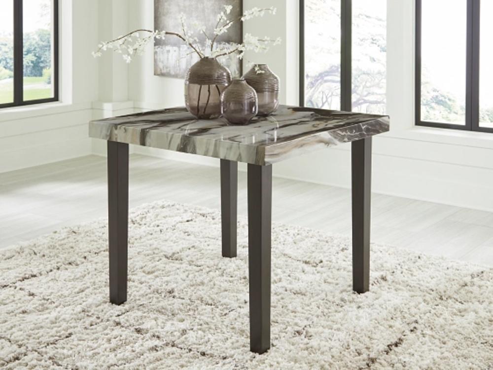 Signature Design by Ashley - Jazmore Counter Height Table and 4 Barstools in Mocha veiw 3