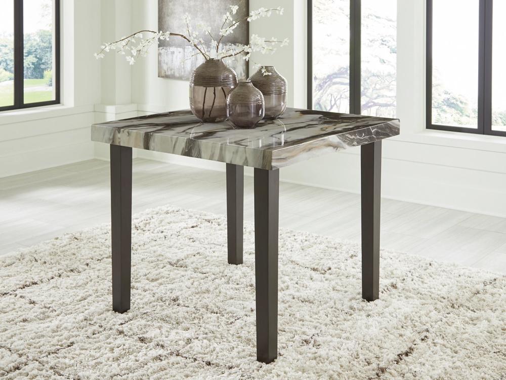 Signature Design by Ashley - Jazmore Square DRM Counter Table in Mocha - D581-13 veiw 2