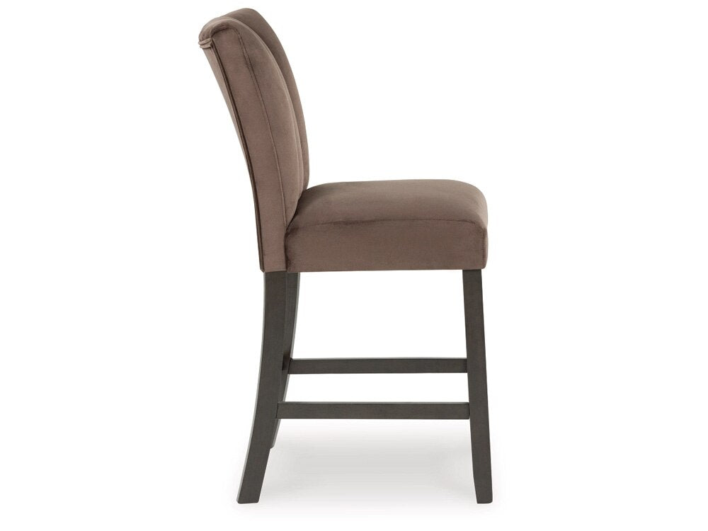 Signature Design by Ashley - Jazmore Upholstered Barstool (Set of 2) in Mocha - D581-124 veiw 4