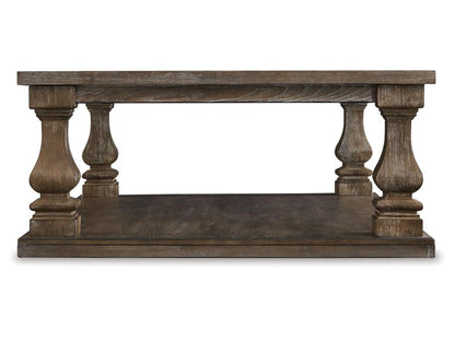 Signature Design by Ashley - Johnelle Rectangular Cocktail Table in Gray - T776-1 veiw 3