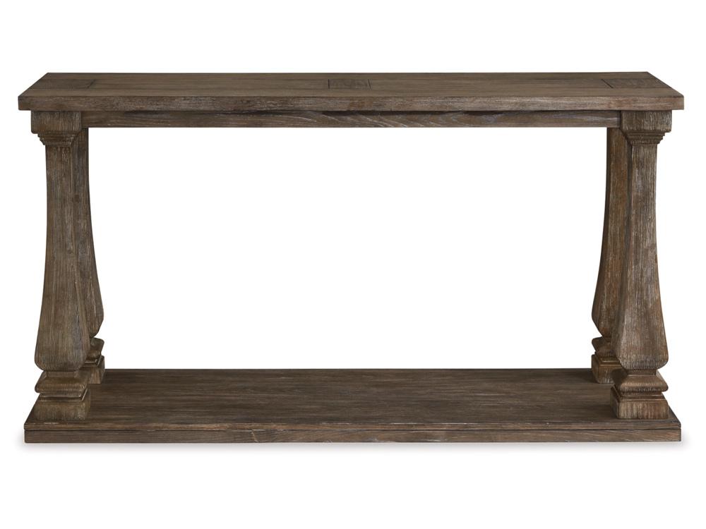 Signature Design by Ashley - Johnelle Sofa Table in Gray - T776-4 veiw 3