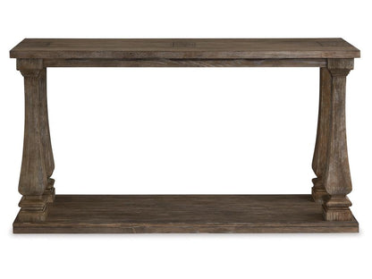 Signature Design by Ashley - Johnelle Sofa Table in Gray - T776-4 veiw 3