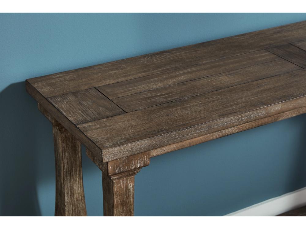 Signature Design by Ashley - Johnelle Sofa Table in Gray - T776-4 veiw 4