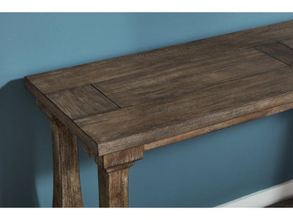 Signature Design by Ashley - Johnelle Sofa Table in Gray - T776-4 veiw 4