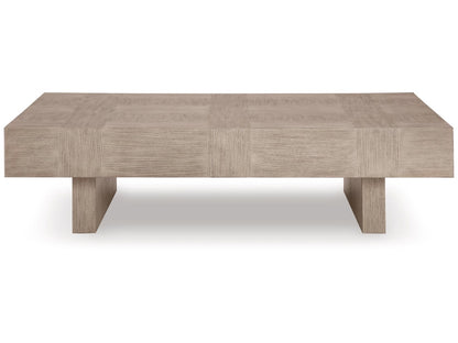 Signature Design by Ashley - Jorlaina Rectangular Cocktail Table in Light Grayish Brown - T922-1 veiw 1