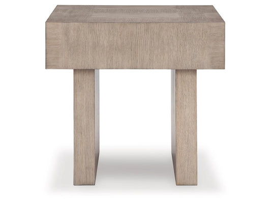 Signature Design by Ashley - Jorlaina Square End Table in Light Grayish Brown - T922-2 veiw 1