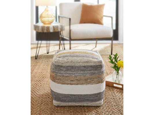 Signature Design by Ashley - Josalind Pouf in Multi - A1000935 veiw 2
