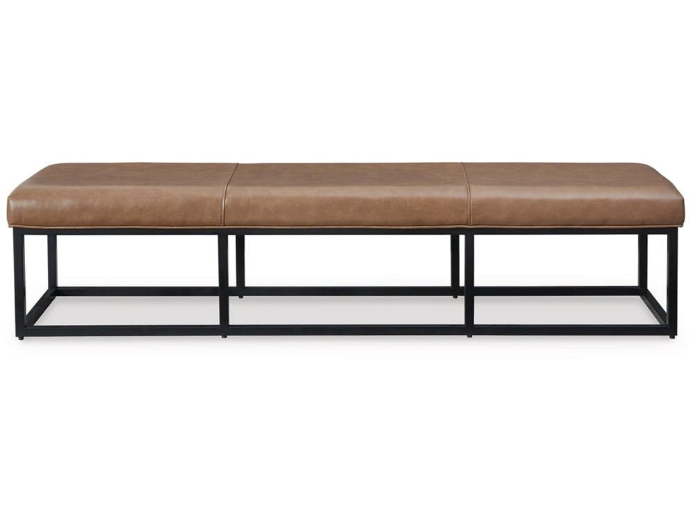 Signature Design by Ashley - Joston Accent Bench in Caramel - A3000693 veiw 1
