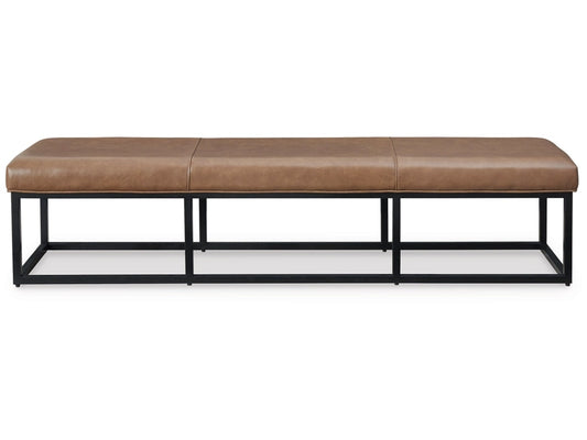 Signature Design by Ashley - Joston Accent Bench in Caramel - A3000693 veiw 1