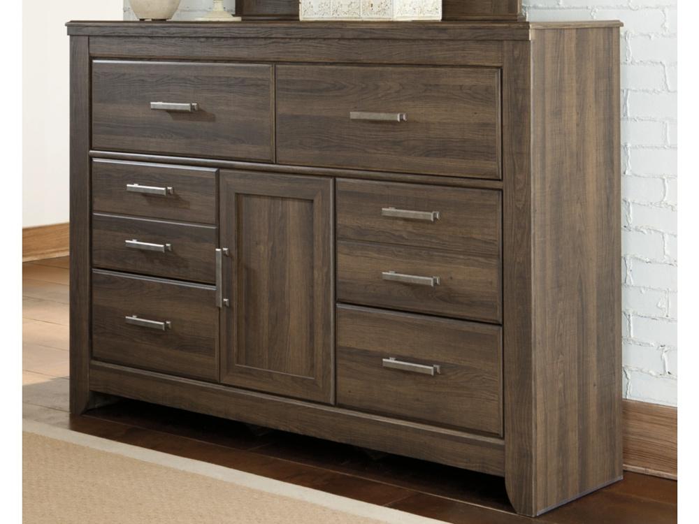Signature Design by Ashley - Juararo Dresser in Dark Brown - B251-31 veiw 2