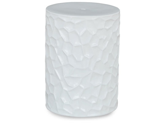 Signature Design by Ashley - Jungrove Stool in White - A3000633 veiw 1