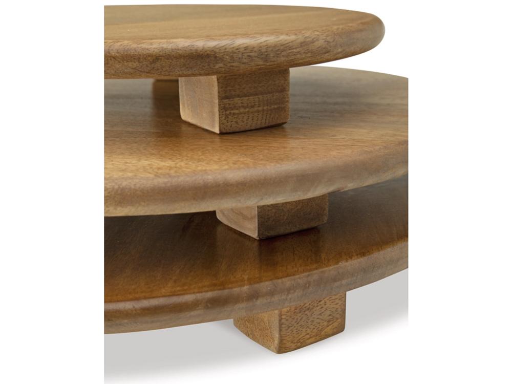 Signature Design by Ashley - Kaidler Tray (Set of 3) in Brown - A2000614 veiw 4