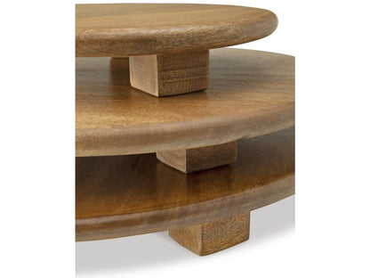 Signature Design by Ashley - Kaidler Tray (Set of 3) in Brown - A2000614 veiw 4