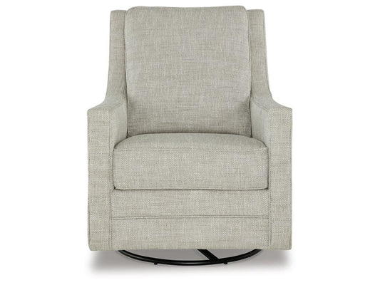 Signature Design by Ashley - Kambria Swivel Glider Accent Chair in Fog - A3000265 veiw 1