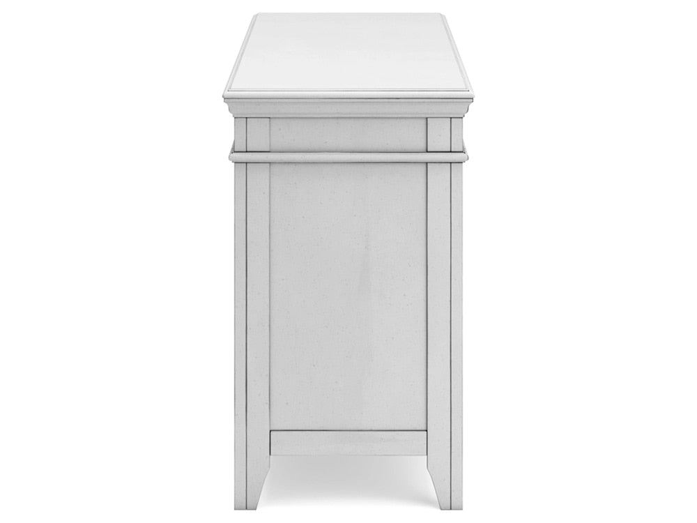 Signature Design by Ashley - Kanwyn Credenza in Whitewash - H777-46 veiw 4