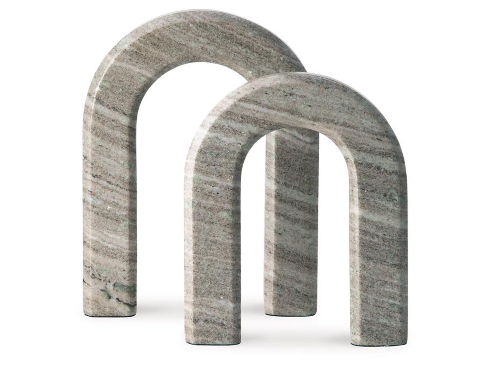 Signature Design by Ashley - Keithton Sculpture Set (Set of 2) in Taupe - A2000618 veiw 3