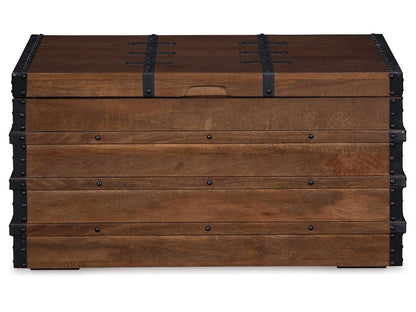 Signature Design by Ashley - Kettleby Storage Trunk in Brown - A4000096 veiw 1