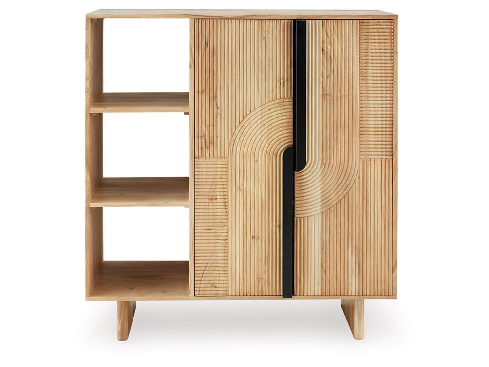 Signature Design by Ashley - Kierwell Accent Cabinet in Natural - A4000653 veiw 1