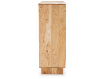 Signature Design by Ashley - Kierwell Accent Cabinet in Natural - A4000653 veiw 4