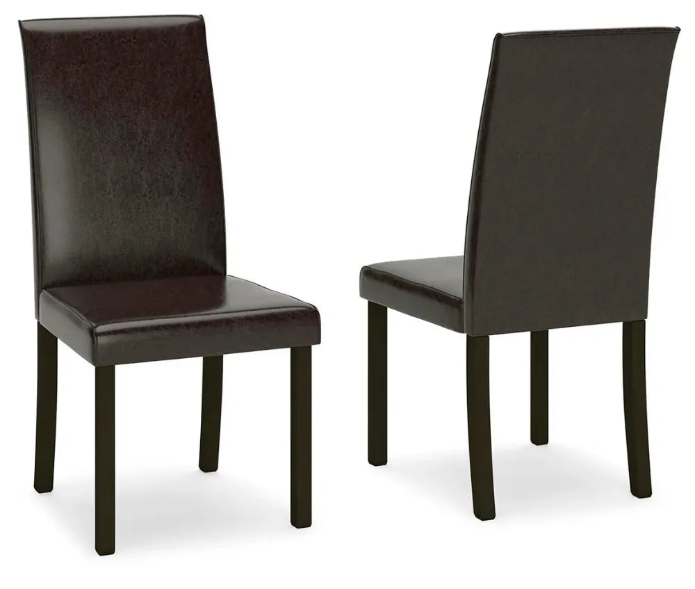 Signature Design by Ashley - Kimonte Dining Uph Side Chair (Set Of 2) in DarkBrown - D250-02 view 1