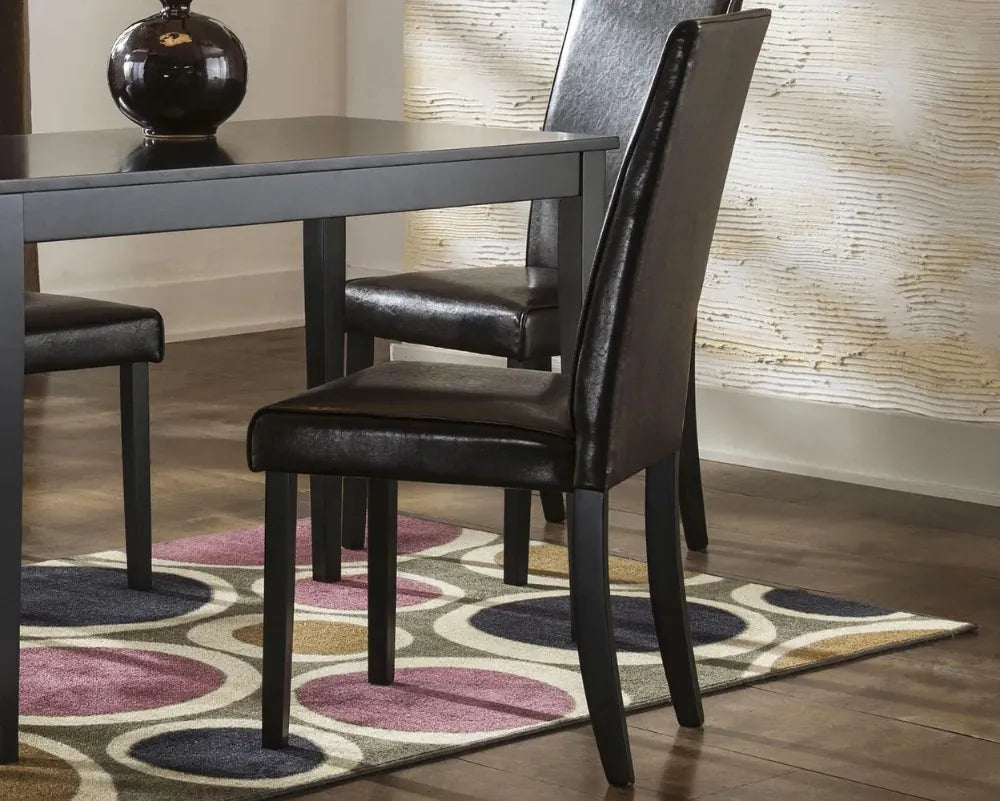 Signature Design by Ashley - Kimonte Dining Uph Side Chair (Set Of 2) in DarkBrown - D250-02 view 2