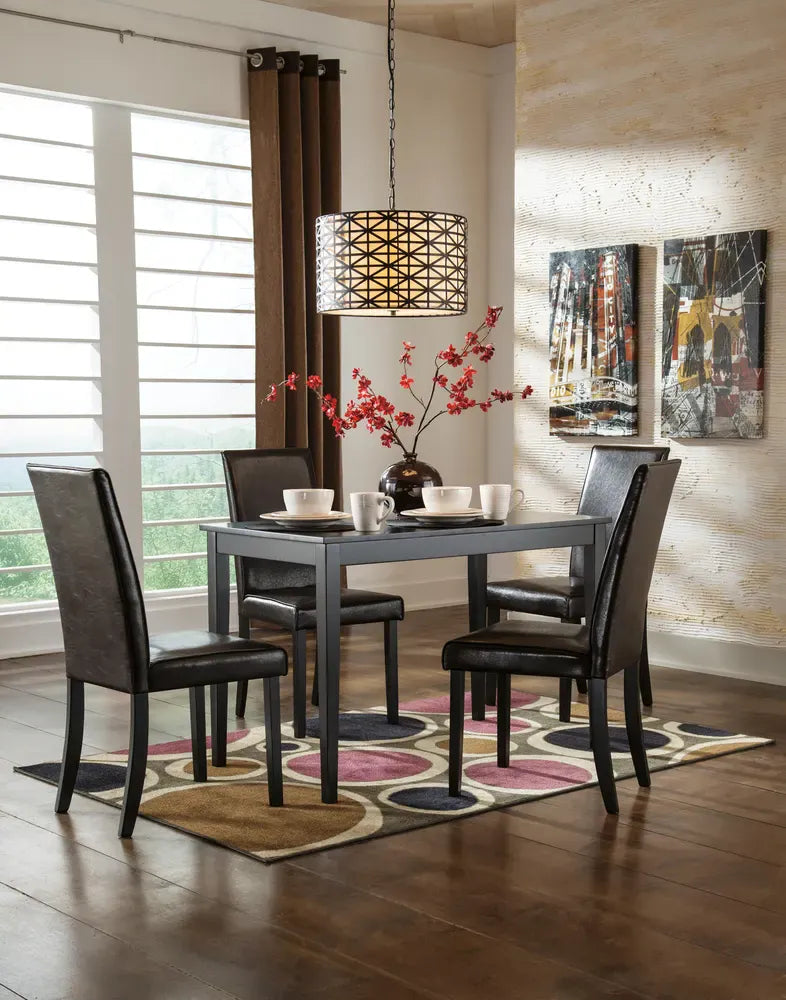 Signature Design by Ashley - Kimonte Dining Uph Side Chair (Set Of 2) in DarkBrown - D250-02 view 3