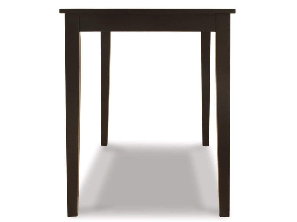 Signature Design by Ashley - Kimonte Rectangular Dining Room Table in DarkBrown - D250-25 veiw 3