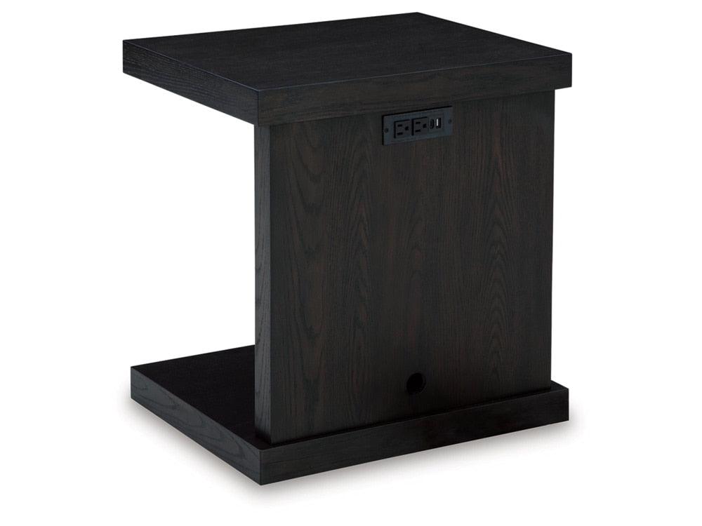 Signature Design by Ashley - Kocomore Chair Side End Table in Brown/Beige - T847-7 veiw 4