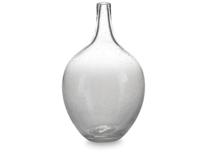 Signature Design by Ashley - Kurthorne Vase in Clear - A2900026 veiw 1