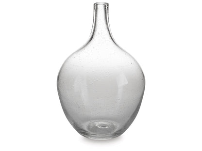 Signature Design by Ashley - Kurthorne Vase in Clear - A2900027 veiw 1
