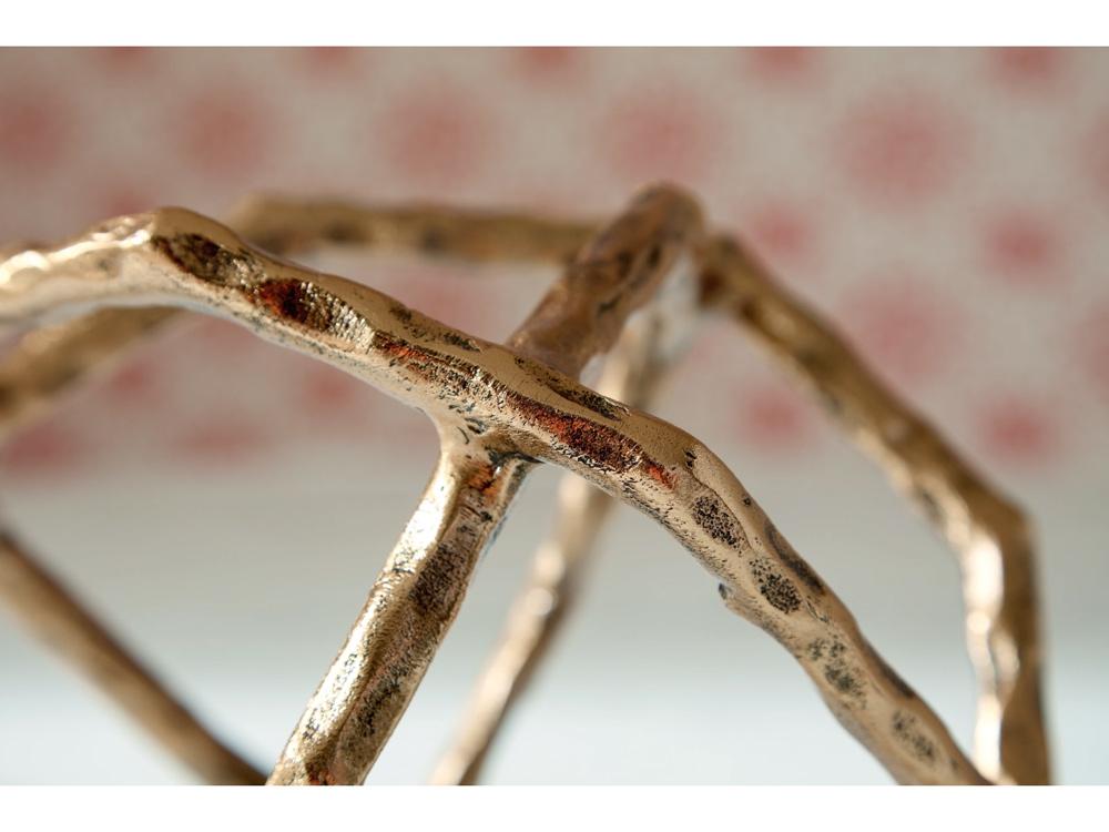 Signature Design by Ashley - Laddington Sculpture (Set of 2) in Antique Brass Finish - A2000670 veiw 4