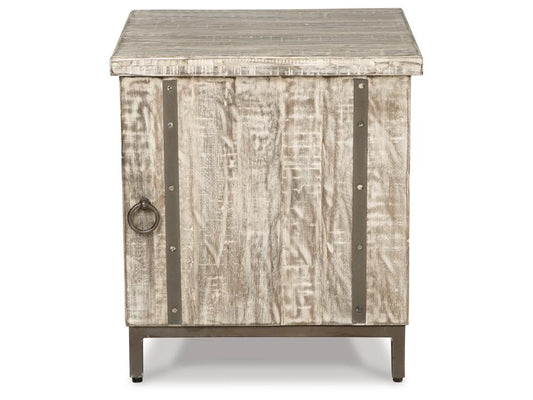 Signature Design by Ashley - Laddord Accent Cabinet in Whitewash - A4000506 veiw 1