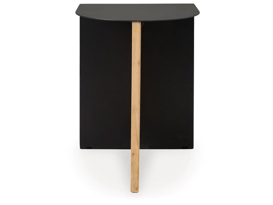 Signature Design by Ashley - Ladgate Accent Table in Black/Natural - A4000628 veiw 1