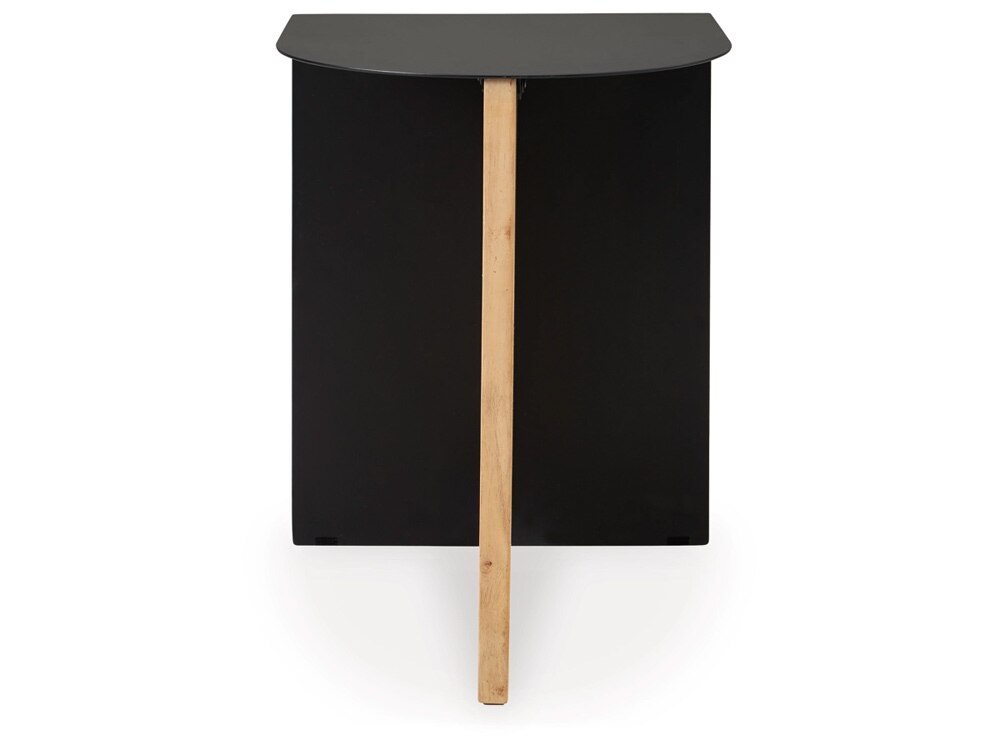 Signature Design by Ashley - Ladgate Accent Table in Black/Natural - A4000628 veiw 3