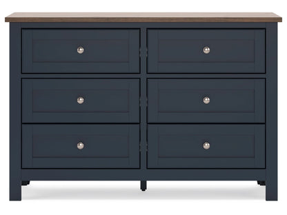 Signature Design by Ashley - Landocken Dresser in Brown/Blue - B414-21 veiw 1