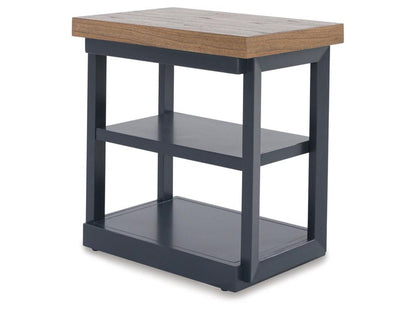 Signature Design by Ashley - Landocken Occasional Table Set (Set of 3) in Brown/Blue - T402-13 veiw 3