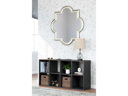 Signature Design by Ashley - Langdrew Eight Cube Organizer in Black - EA4957-4X2 veiw 2