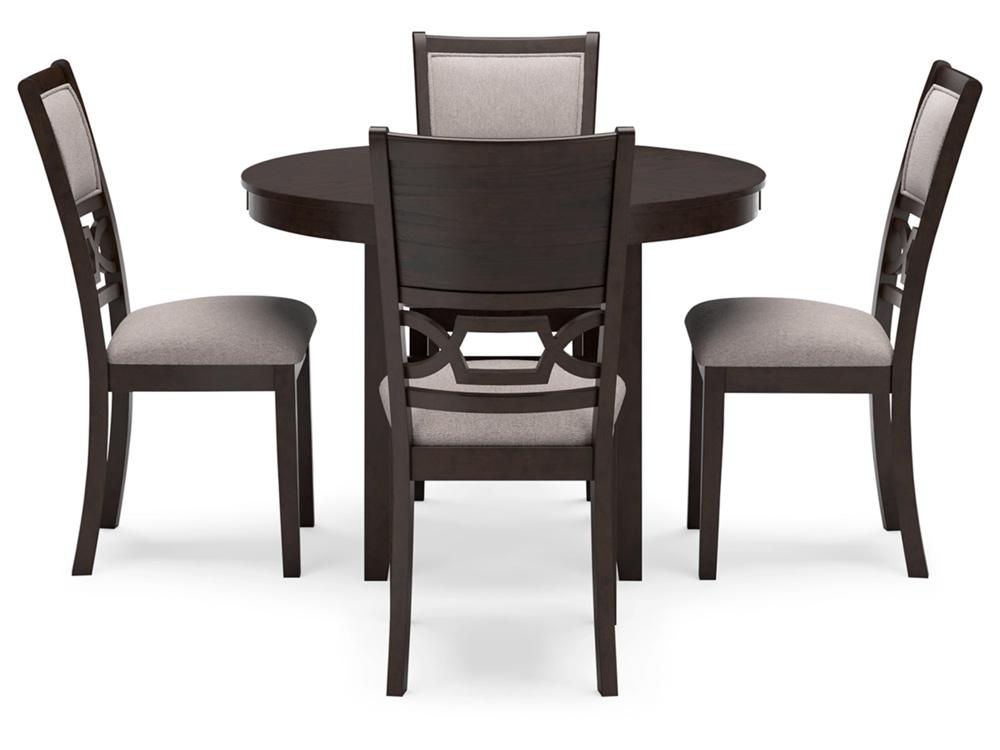 Signature Design by Ashley - Langwest Dining Room Table (Set of 5) in Brown - D422-225 veiw 1