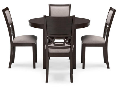 Signature Design by Ashley - Langwest Dining Room Table (Set of 5) in Brown - D422-225 veiw 1