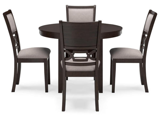 Signature Design by Ashley - Langwest Dining Room Table (Set of 5) in Brown - D422-225 veiw 1