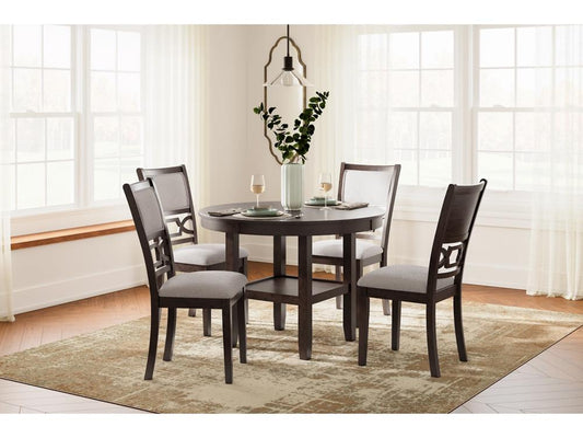 Signature Design by Ashley - Langwest Dining Room Table (Set of 5) in Brown - D422-225 veiw 2